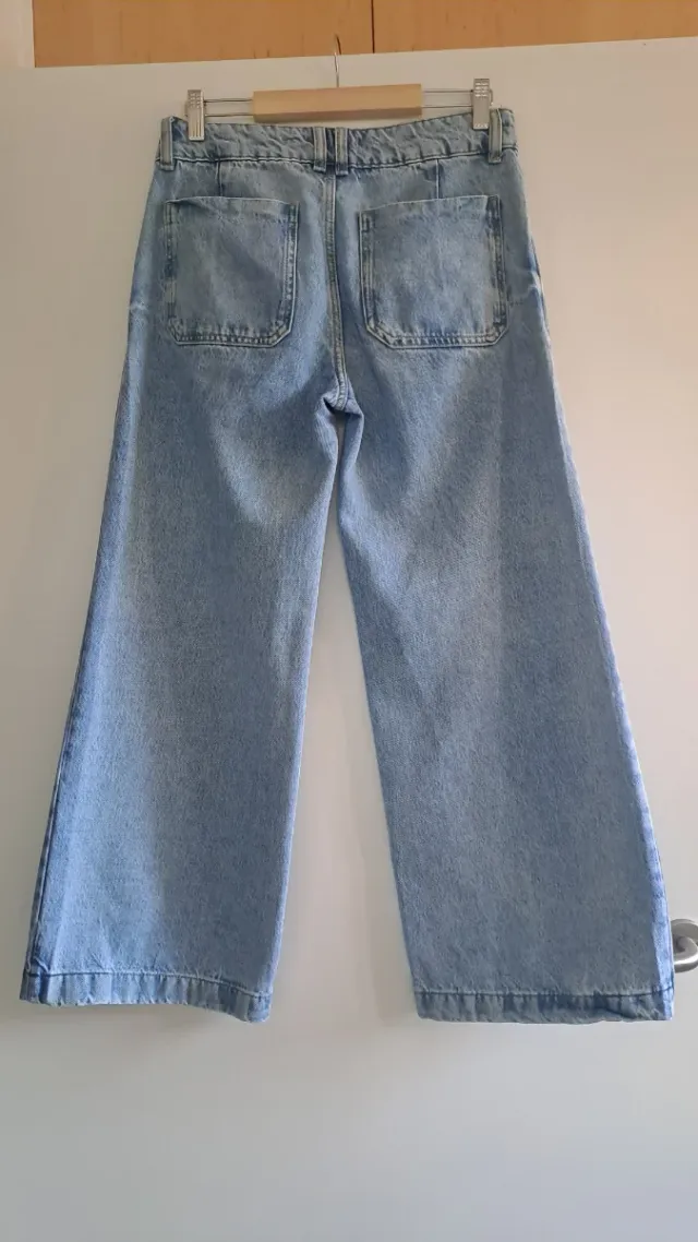 Pantalón culotte vaquero