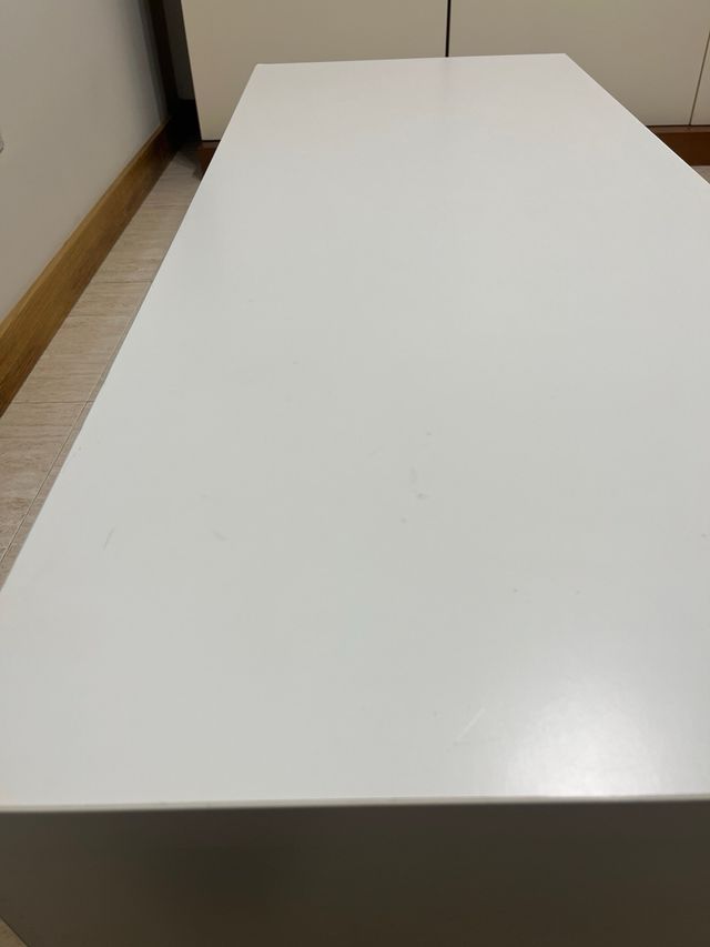 Mueble bajo 120cm blanco