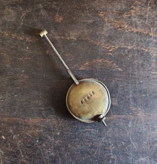 Bilanciere antico orologio a pendolo '800