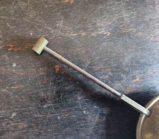 Bilanciere antico orologio a pendolo '800