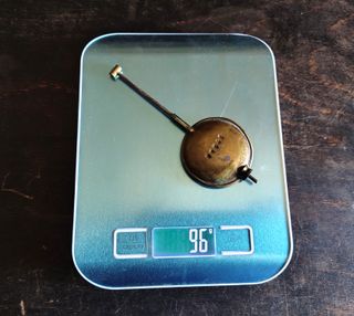 Bilanciere antico orologio a pendolo '800