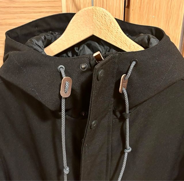 Cazadora Billabong negra talla M