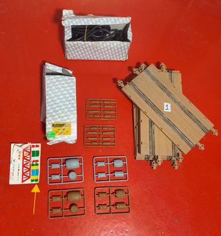 STS Scalextric 4x4 pistas obstáculos transformador