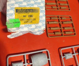 STS Scalextric 4x4 pistas obstáculos transformador