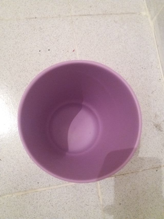 Maceta Orquídea Lila Pastel. Nueva