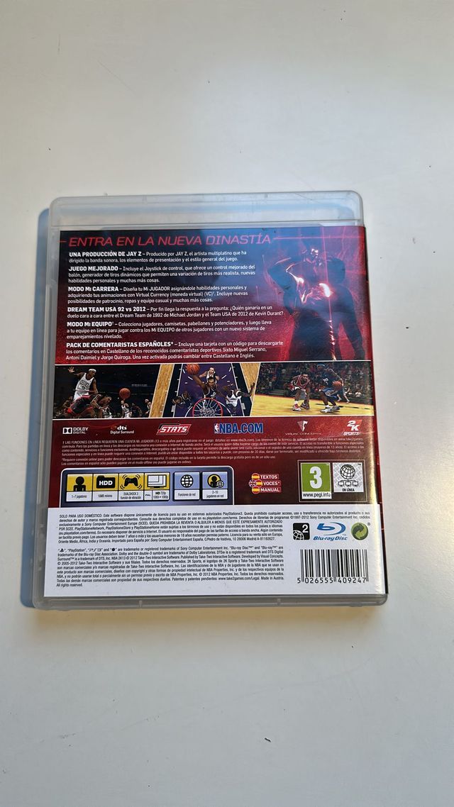 NBA 2K13 PS3 (PlayStation 3)