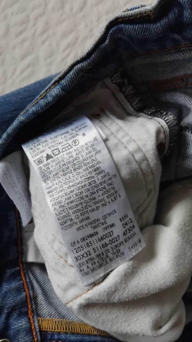 Pantalón Levi's Vintage Unisex Azul