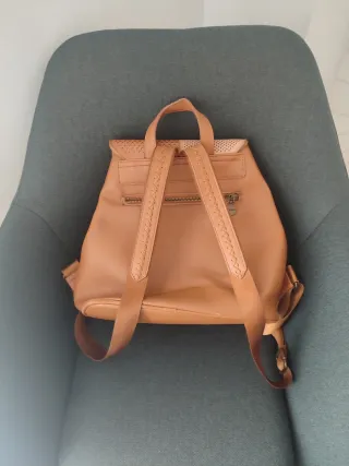 Mochila Desigual LOVE Beige y Rosa