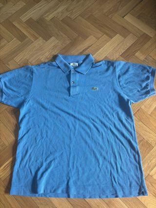 Polo Lacoste Azul Talla M