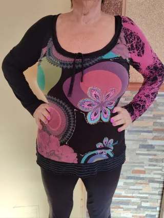 Camiseta Desigual manga larga mujer