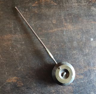 Antico bilanciere per orologio a pendolo epoca'800