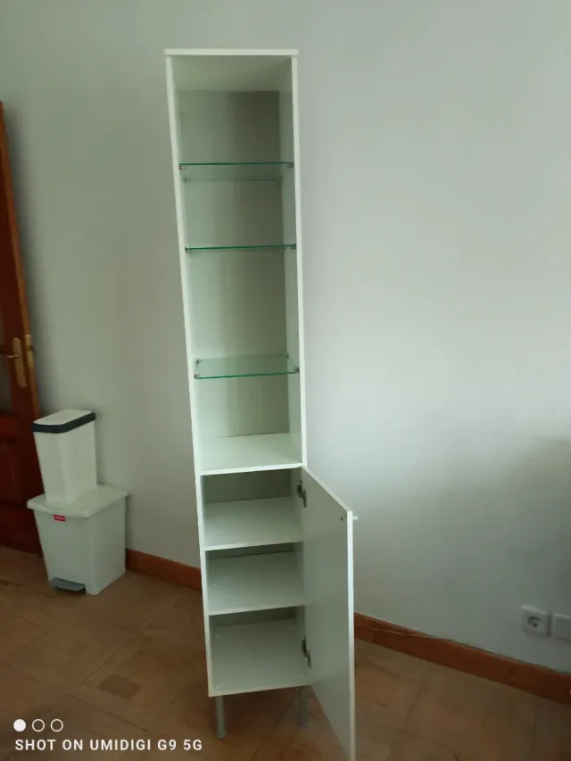 Armario alto baño para almacenaje