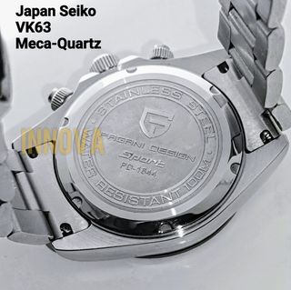 Orologio da uomo al quarzo Pagani Design Daytona Seiko