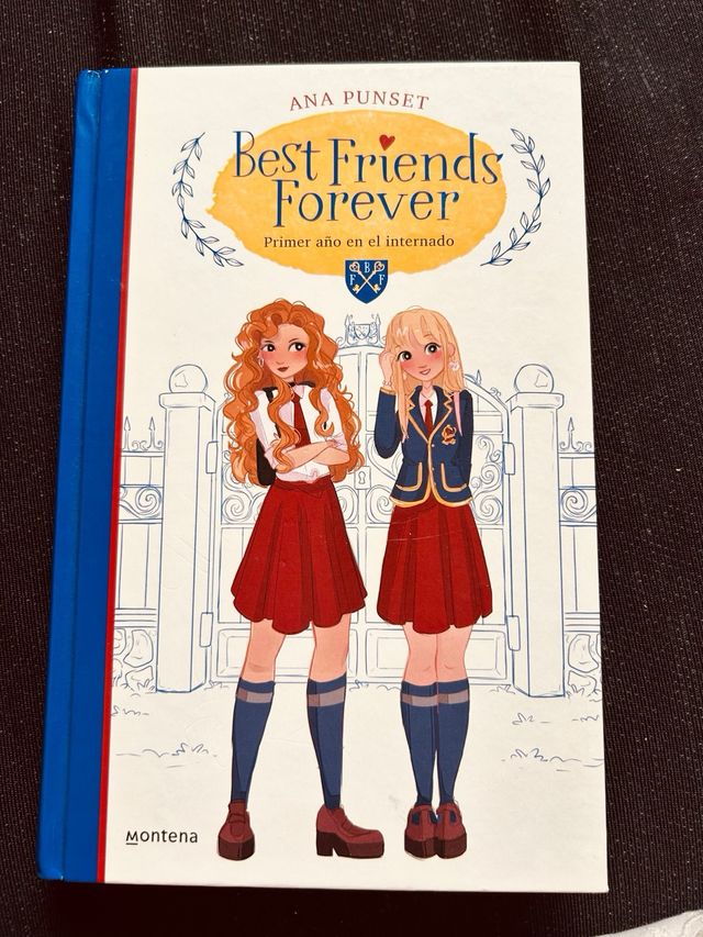 Libro Best Friends Forever, el numero 1 y el 2.
