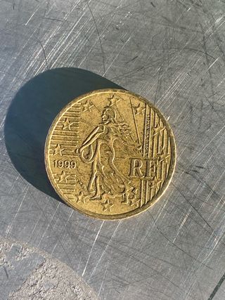 Moneda 50 céntimos RF 1999