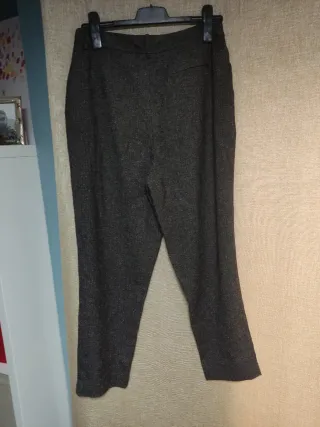 Pantalones grises de vestir