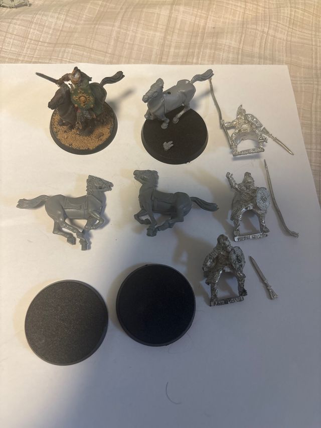 Workshop sui giochi LOTR della Guardia Reale Rohan Caballo