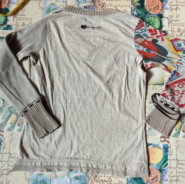 Jersey Camiseta Desigual Manga Larga Estampado