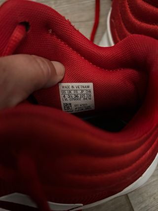 Adidas Pro Spark Rojas y Blancas