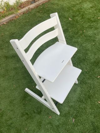 Seggiolone bianco Stokke
