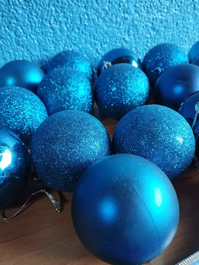 Bolas Navidad - Azules