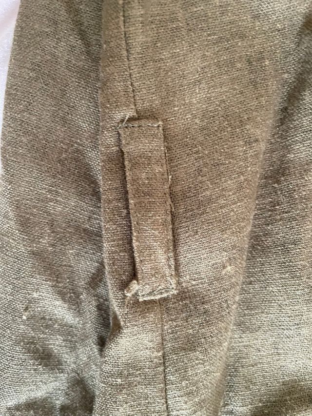 Vestido verde teja T50