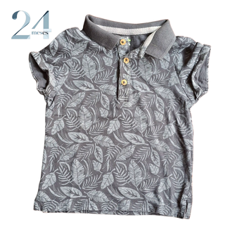 Polo Azul Kiabi 24 meses