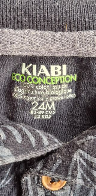 Polo Azul Kiabi 24 meses