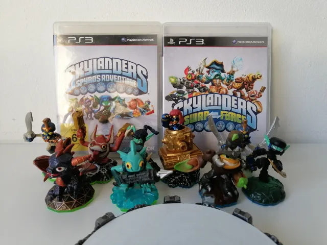 Pacchetto Skylanders PS3 Spyro's Adventure e SWAP Force