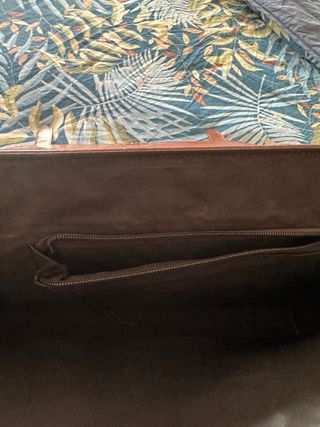 Maletín vintage piel marrón