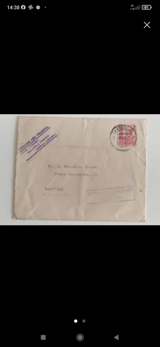 Libro, revista, telegrama antiguo y sobre postal