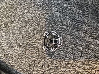 Jersey Kenzo Gris Naranja Media Cremallera