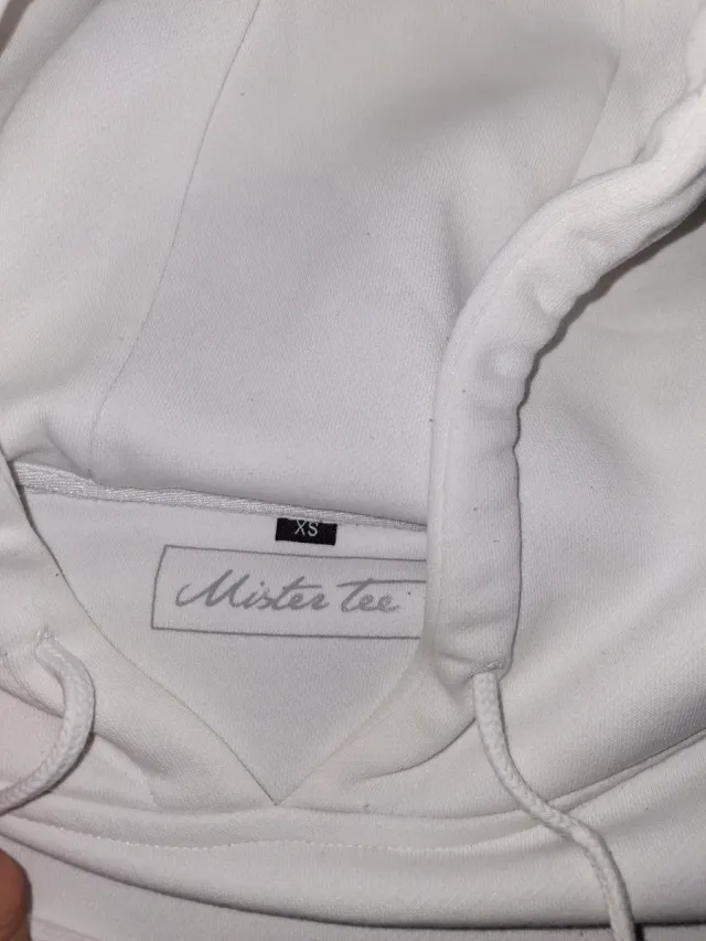 Sudadera Blanca Pray Talla XS