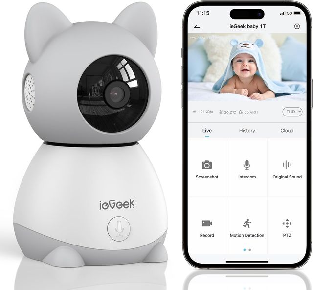 ieGeek Fotocamera aggiuntiva 2K / Fotocamera e Audio