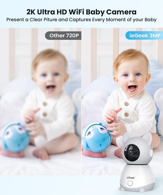 ieGeek Fotocamera aggiuntiva 2K / Fotocamera e Audio