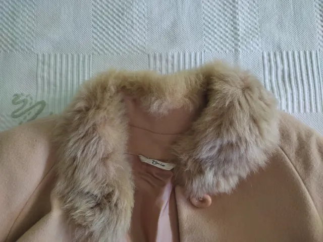 Abrigo señora Beige