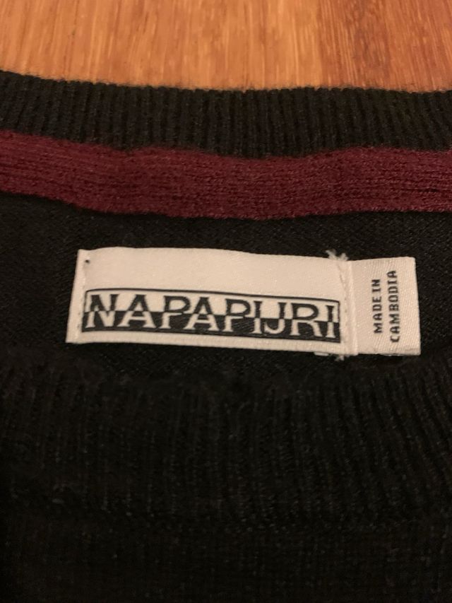 Jersey Napapijri Negro Talla M