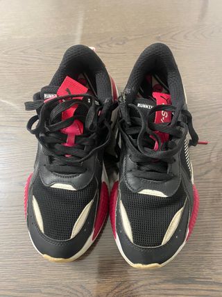 Scarpe Puma RS-X nere e rosa