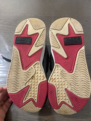 Scarpe Puma RS-X nere e rosa