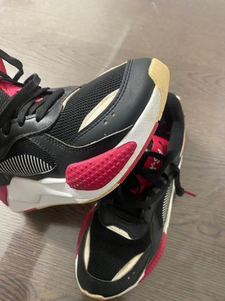 Scarpe Puma RS-X nere e rosa