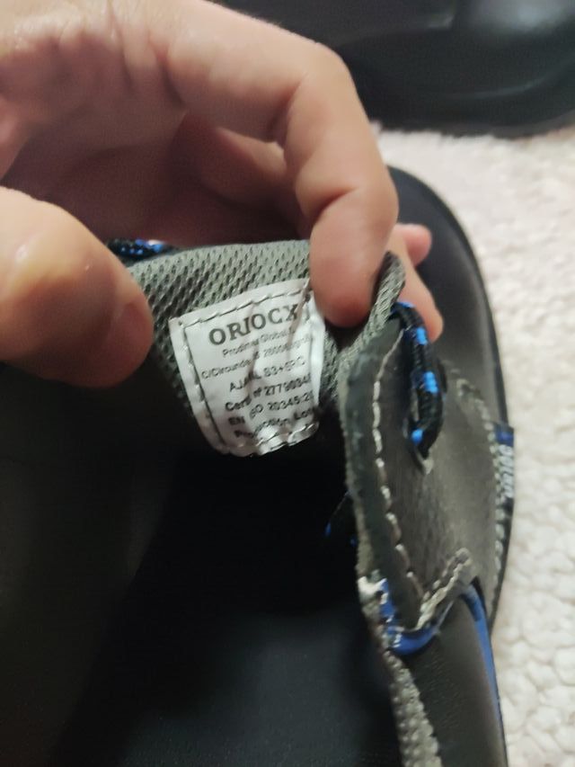 Calzado de seguridad negro