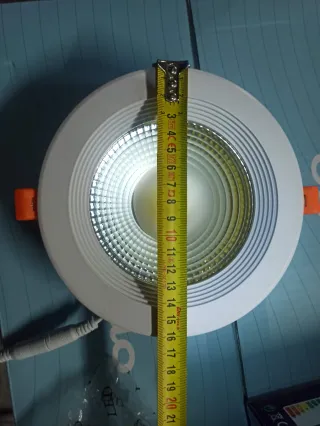 Foco LED Empotrable Techo Redondo