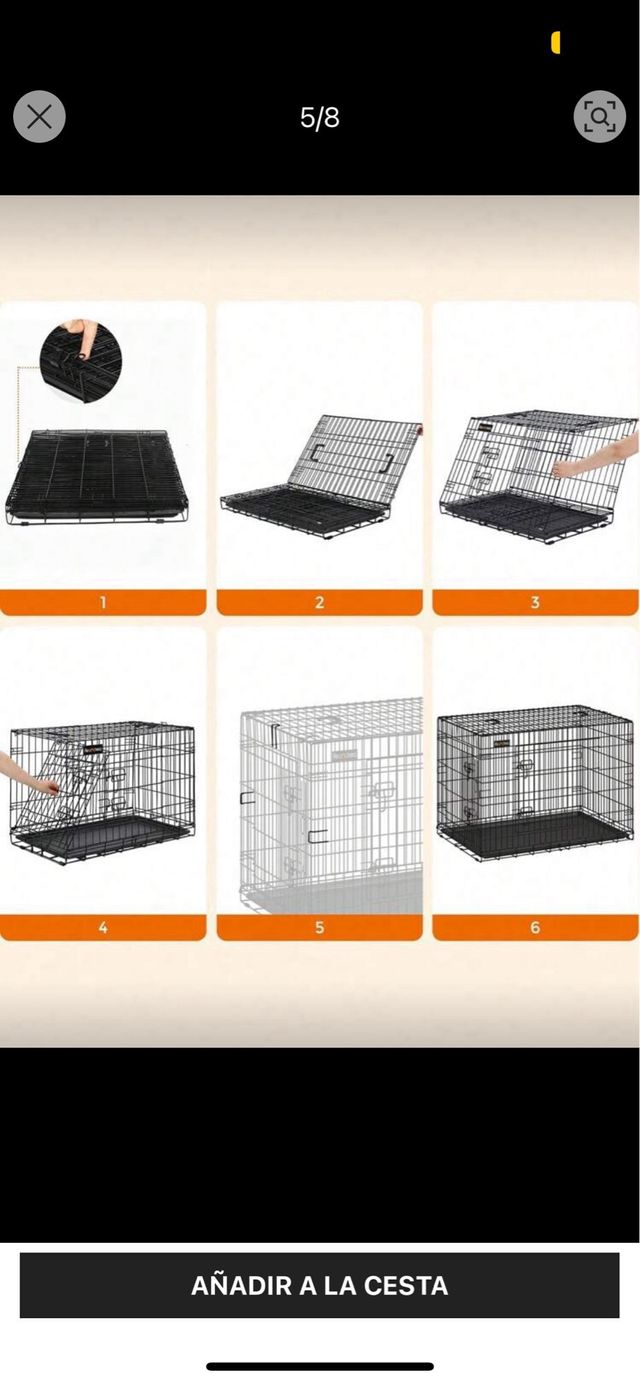 Jaula grande para perro