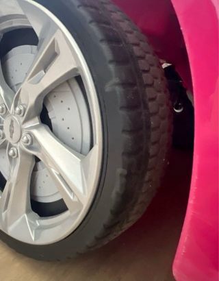 Coche eléctrico infantil rosa