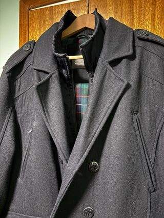 Chaquetón marinero azul marino botones