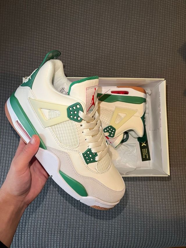 Nike Jordan 4 SB Verde Blanco