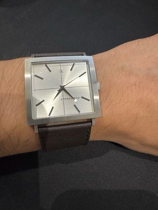 Reloj Armand Basi Cuadrado Piel Marrón