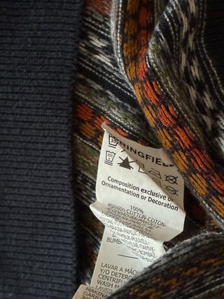 Jersey Springfield rayas multicolor talla M