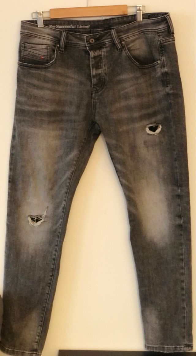 Pantaloni Diesel Roto Grey