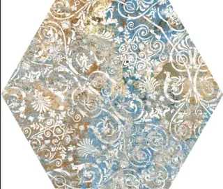 Azulejo Hexagonal Porcelánico Rectificado